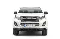 Orurowanie rozłożyste z grillem CZARNE - Isuzu D-Max (2012 - 2017 -)