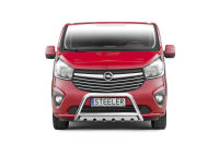 Pare-buffle avant avec plaque de protection - Opel Vivaro (2014 -)