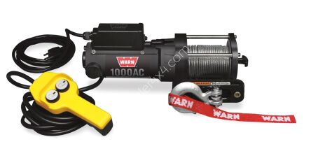 Electric winch - WARN 1000 AC 120V (rated line pull: 454 kg)