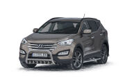 Orurowanie przednie z grillem - Hyundai Santa Fe (2012 - 2018)