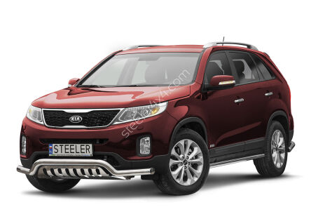 Frontschutzbügel mit Blech - KIA Sorento (2012 - 2015)