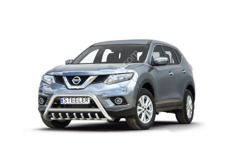 Pare-buffle avant avec grill - Nissan X-Trail (2014 - 2017)