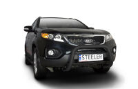 Pare-buffle sans barre transversale NOIR - KIA Sorento (2009 - 2012)