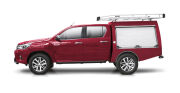 Specjalistyczna zabudowa kontenerowa - wersja z roletami - Toyota Hilux podwójna kabina (2015 -)