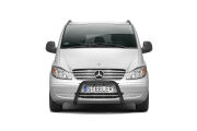 Pare-buffle sans barre transversale NOIR - Mercedes-Benz Vito (2003 - 2010)